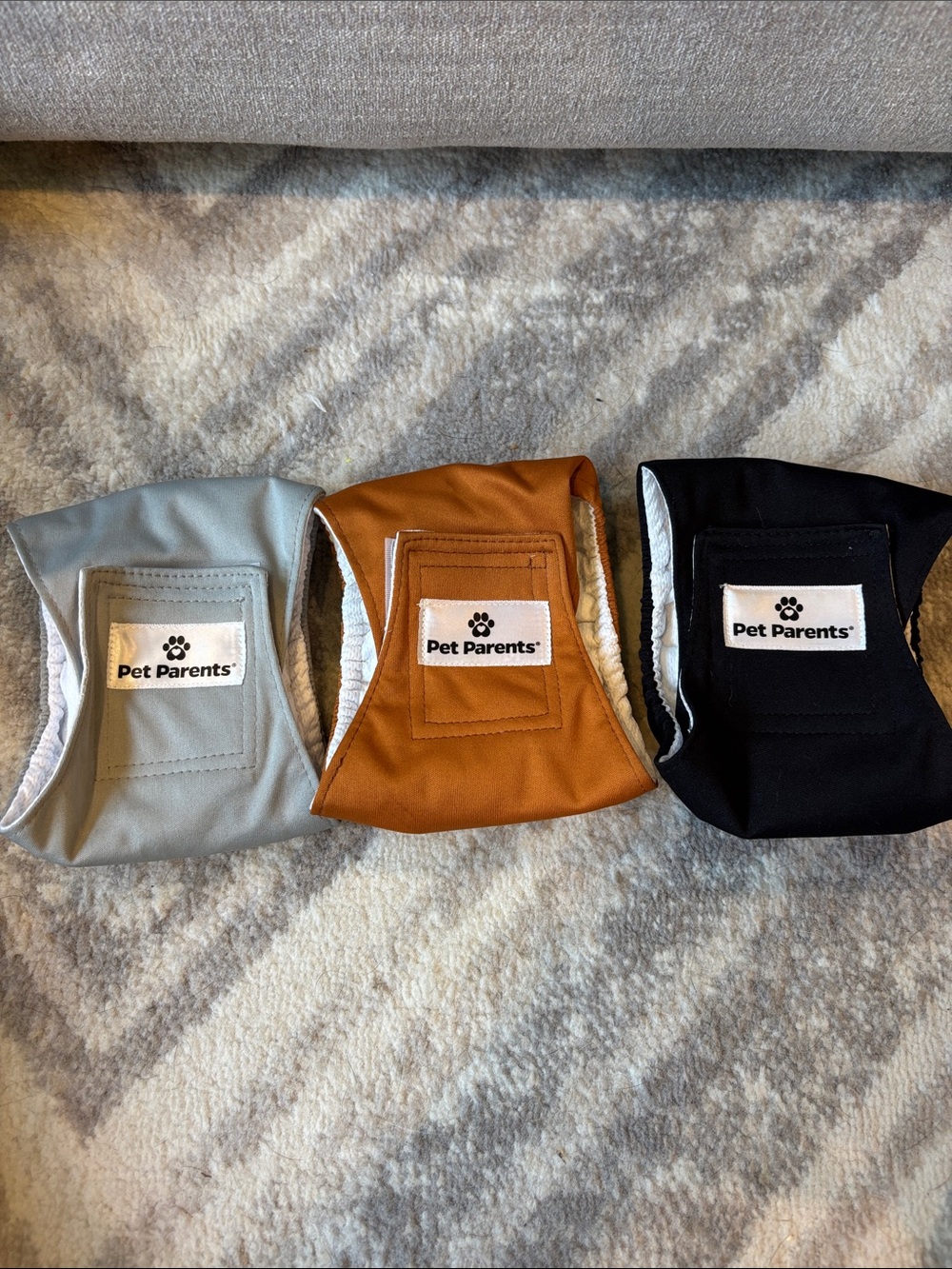Lot 3 Pet  parents belly bands for male dogs. Size XS bundle of 3 look new
